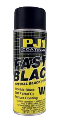 Pj12 cans spray black wrinkle paint 350f 11oz. 16-wkl