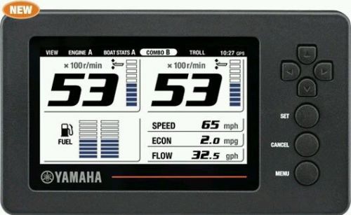 Yamaha 6yc information station  command link gauge