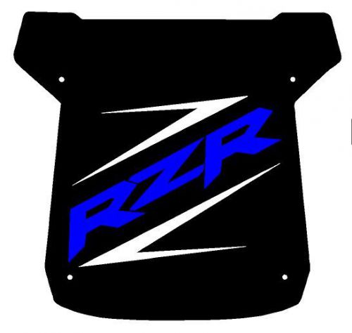 ***large polaris rzr sticker / decal  -blue and white***