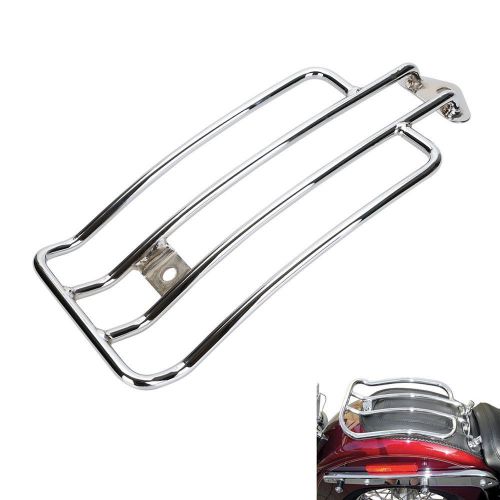 Solo seat luggage support shelf rack for harley sportster xl 883 1200 1985-2003