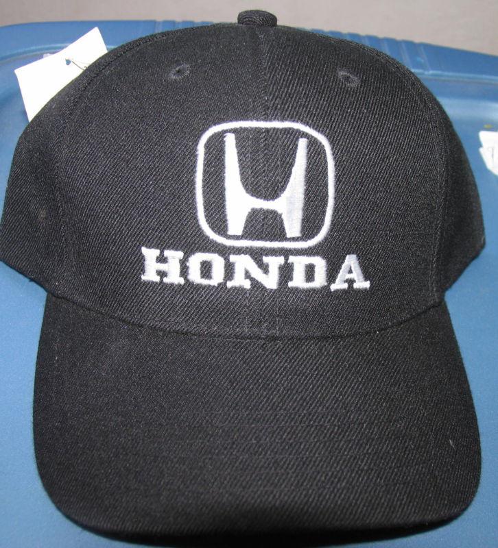 Honda  hat  embroidered logo  black  free shipping  one size fits all