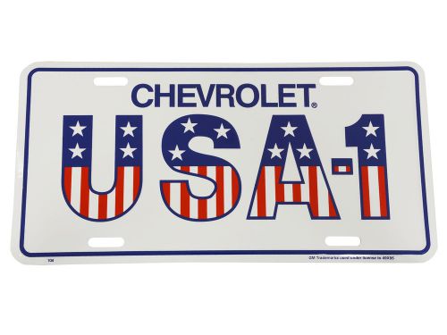 Corvette parent chevrolet usa-1 license plate