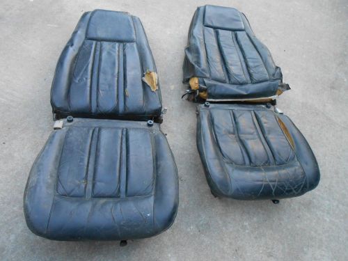 1969 1970 ford mustang mach 1 cougar xr7 bucket seats with tracking