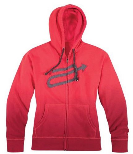 Arctiva 2014 womens corporate hoody zip up hoodie red size extra large xl