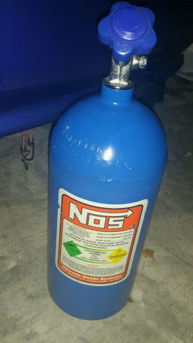 Nitrous tank/bottle 10 lb. capacity , hi flow valve. w/ mounts and adapter