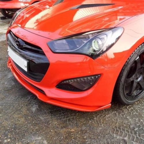 Machine factory front lip for hyundai genesis coupe 2013+