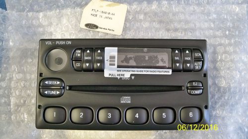 Ford explorer ranger cd radio faceplate bezel 1995 1996 1997 1998 99 18c815