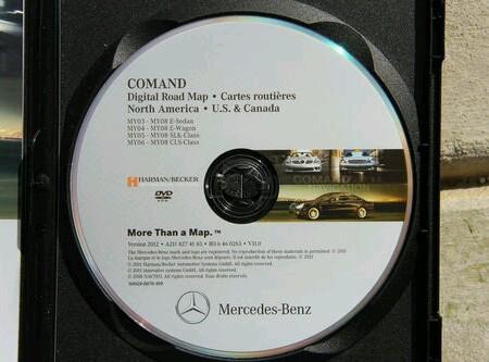2012 mercedes benz navi dvd comand map v.11.0 (bq 6 46 0263)
