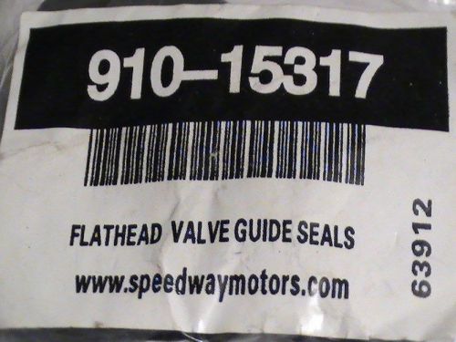Intake valve guide seal - o-ring - ford flathead v8 except 60 hp