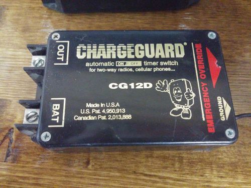 ** chargeguard cg12d automatic timer for 12v aux power - battery saver **
