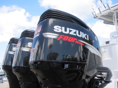 Single suzuki df300 300+hp 25&#034; outboard engine runs excellent no reserve!