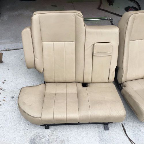 Range rover classic rear leather seats