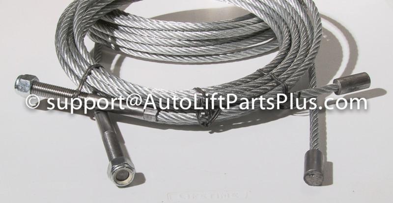 Equalizer cables for bend pak lift / magnum lift / mx10acx / set of 2 cables