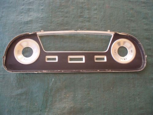 Ford falcon speedometer panel