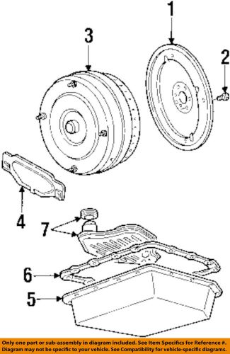 Ford oem-clutch flywheel 4w7z6375aa