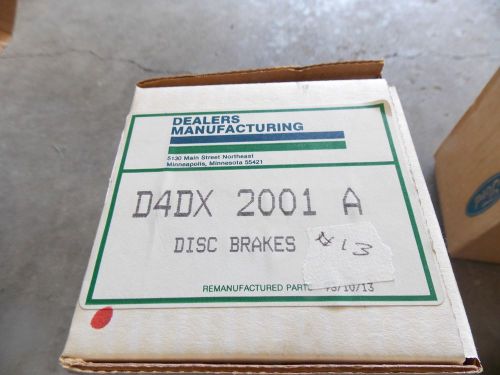 Reman ford disc brake pads p/n d4dx 2001 a