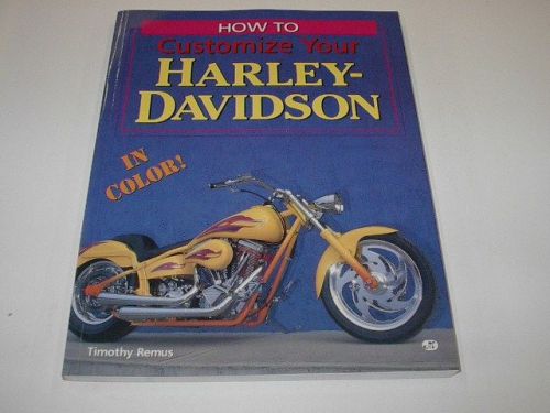 How to customize your harley davidson motorcycle