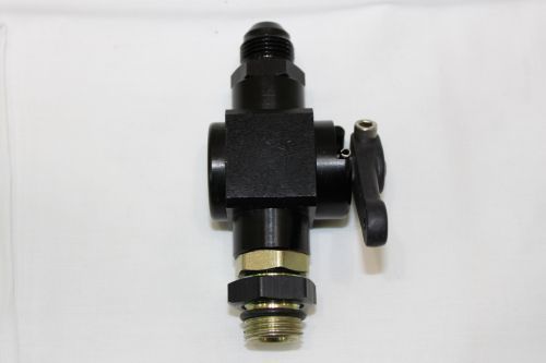 Fuel shut off valve 2 way -8 an   enderle  hilborn kinsler algon crower holley