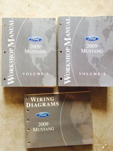 2009 ford mustang workshop service manual &amp; wiring diagrams