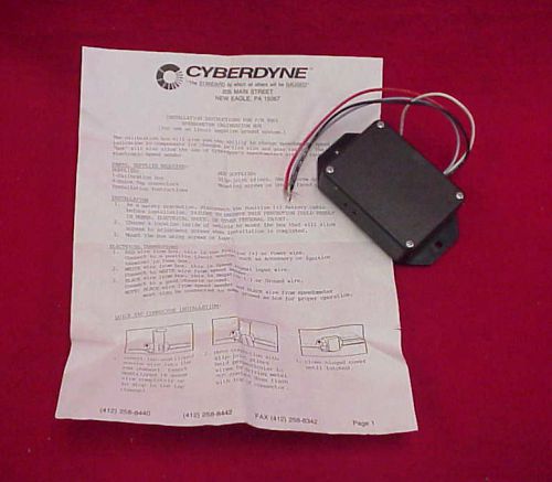 New cyberdyne speedometer calibration box speedo 9901 chevy ford mopar