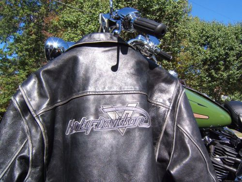 Harley davidson 50th anniversary panhead leather jacket old skool 2xl xx-large