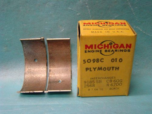 Dodge plymouth 218 230 six series special deluxe rod bearing 010 1934-59 usa