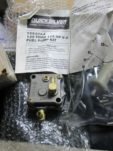 Mercury mariner fuel pump kit v6 15930a4 15930 converts to new pump style