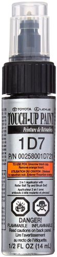 Genuine toyota 00258-001d7-21 silver metallic touch-up paint pen (.44 fl oz, 14