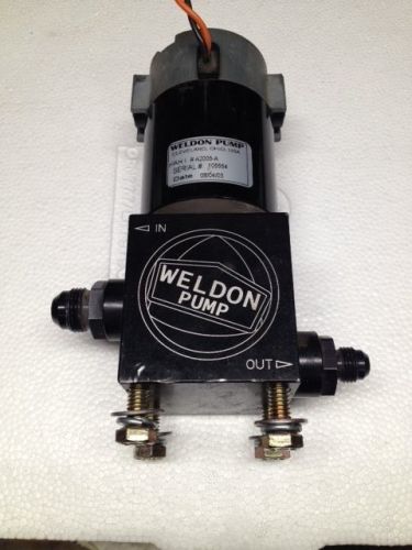Weldon a2005-a billet electric fuel pump 800 hp rated