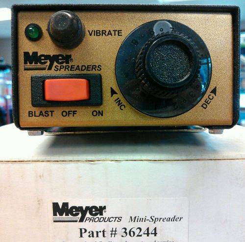 Meyer mini spreader speed control model m55
