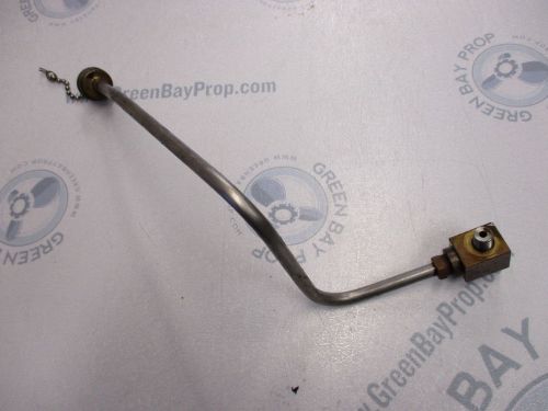 0987972 3854215 volvo penta sx omc cobra 3.0 4 cyl stern drive oil drain tube