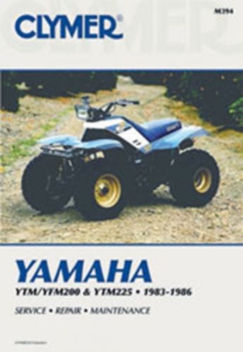 Clymer m394 service &amp; repair manual for yamaha ytm200 / ytm225 / yfm200