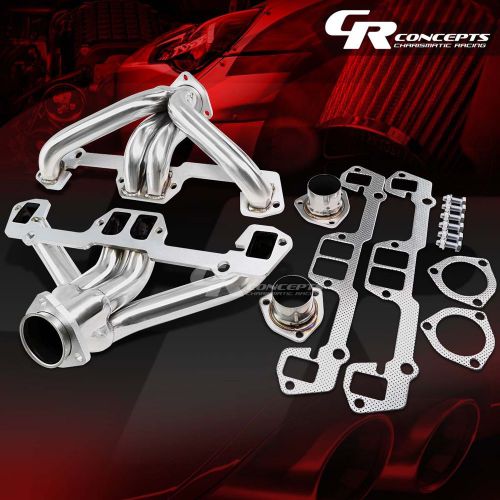 For chrysler la 318/340/360 v8 small block stainless exhaust manifold sbc header