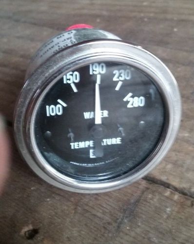 Stewart warner water temperature gauge