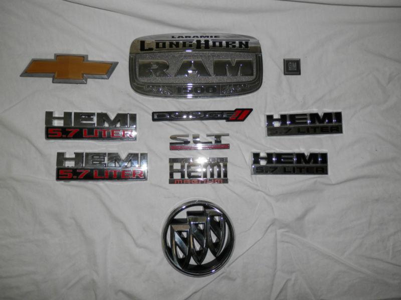 Chrysler dodge emblems