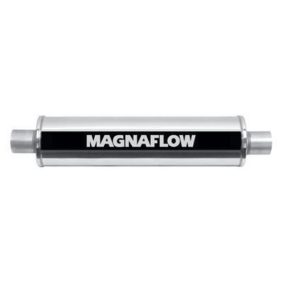 Magnaflow 14641 muffler 3" inlet/3" outlet stainless steel polished ea