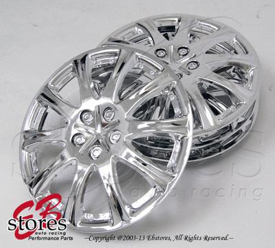 4pcs set of 15 inch chrome wheel skin cover hubcap hub caps (15" inch style#503)