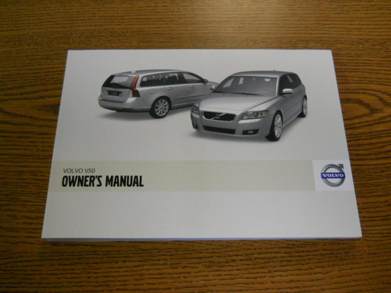 09 2009 volvo v50 owners manual  **actual photos/see other photos**