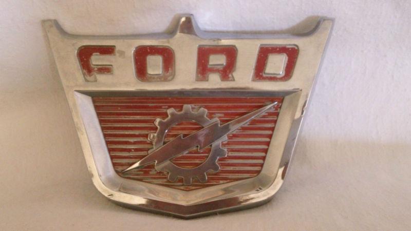 1957 1958 1959 1960 ford truck hood emblem badge cotb-16607-b f150 f250 vintage