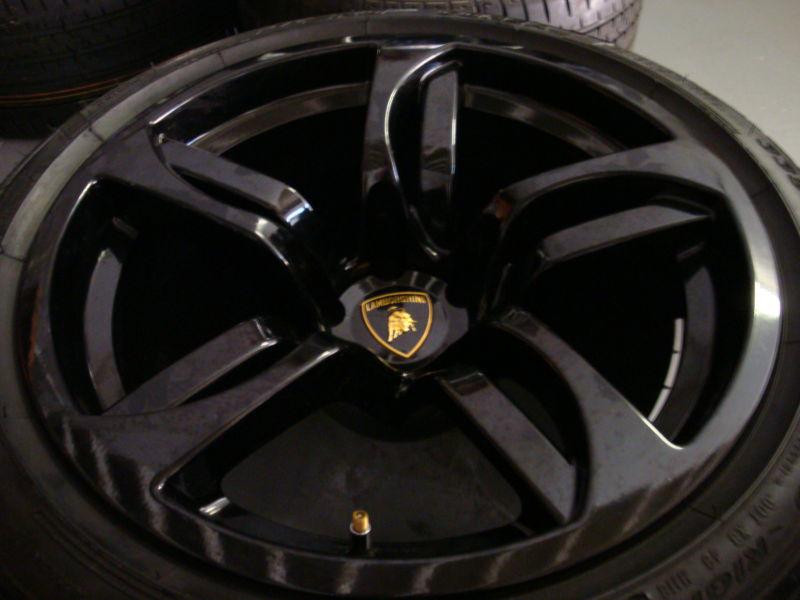 Lamborghini murcielago 18" lp 640 wheels and tires oem wheels lamborghini wheels