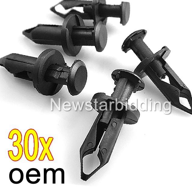 30x one set fender clips body rivets 05-12 polaris sportsman 400 500 600 700 800