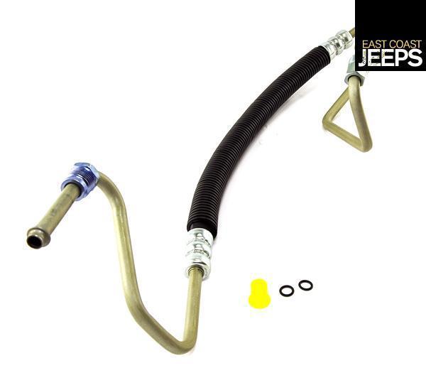 18012.15 omix-ada power steering pressure hose , 93-98 jeep zj grand cherokees,