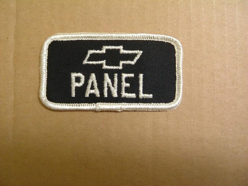 Vintage chevy chevrolet panel truck delivery  patch 3"x1 5/8" 1939 1950 1955 66 
