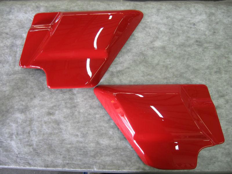 Harley-davidson factory 2009 flh/flt dresser new takeoff sidecovers,perfect pair