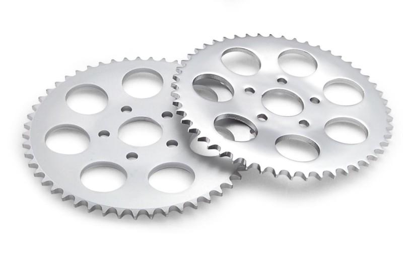 Bikers choice .150 offset rear sprocket - chrome plated - 49t  17512bx