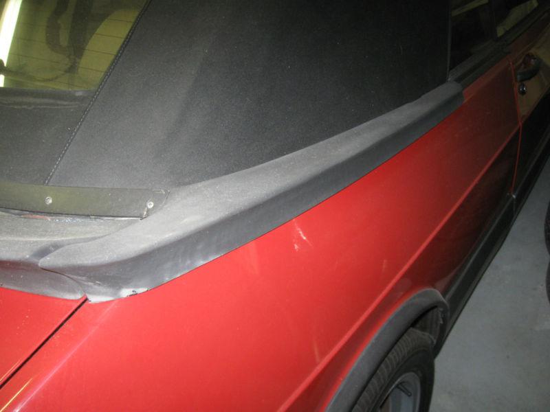 Vintage car parts -  saab 900 convetible spoiler right side