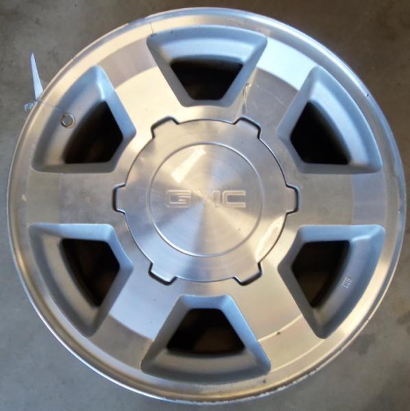 Wheel 05 06 gmc yukon 17x7-1/2 exc. denali ultrabright polished finish opt p46