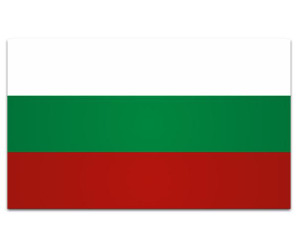 Bulgaria flag decal 5"x3" bulgarian vinyl car window bumper sticker zu1