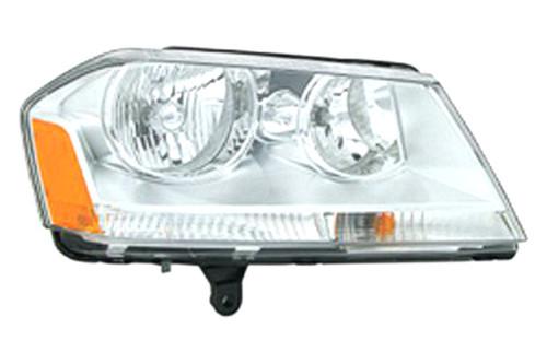 Replace ch2503182 - 08-09 dodge avenger front rh headlight assembly
