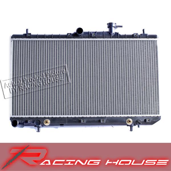 Fit 01-05 hyundai accent a/t auto 1.6l 4-cylinder dohc cooling radiator assembly